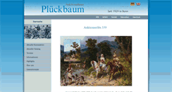 Desktop Screenshot of plueckbaum.de