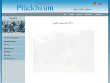 Tablet Screenshot of plueckbaum.de